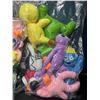 Image 2 : Lot of 2 Bags of Assorted Creature/Monster Stuffies/Plushies