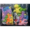 Image 1 : Lot of 2 Bags of Assorted Creature/Monster Stuffies/Plushies