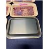 Image 3 : Lot of 10 Carnation Vintage Hot Chocolate Metal Trays - Used