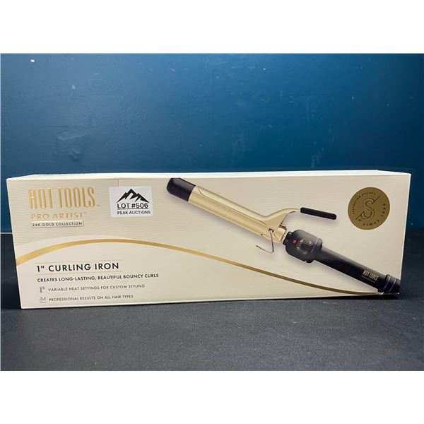 Lot of 1 HotTools 1" Hair Curling Iron