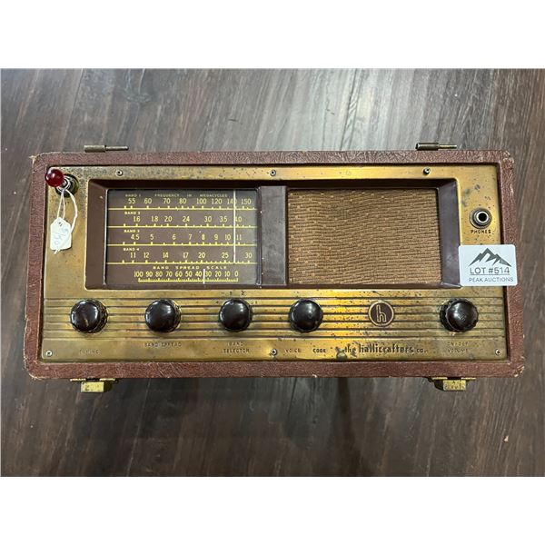 Lot of 1 Vintage Hallicrafters Ham Radio - Used