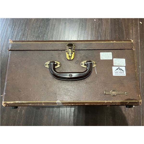 Lot of 1 Vintage Eicor Reel Tape Recorder - Used