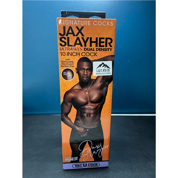 Lot of 1 Doc Johnson Jax Slayher 10-Inch Ultraskyn Realistic Sex Toy/Dildo