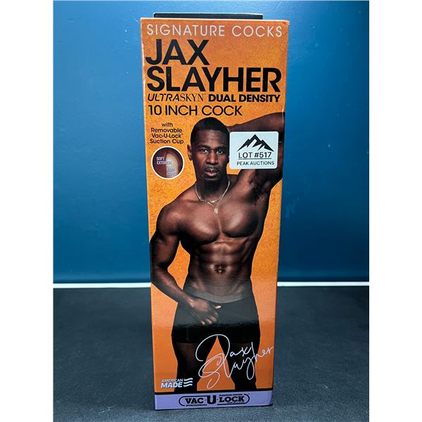 Lot of 1 Doc Johnson Jax Slayher 10-Inch Ultraskyn Realistic Sex Toy/Dildo