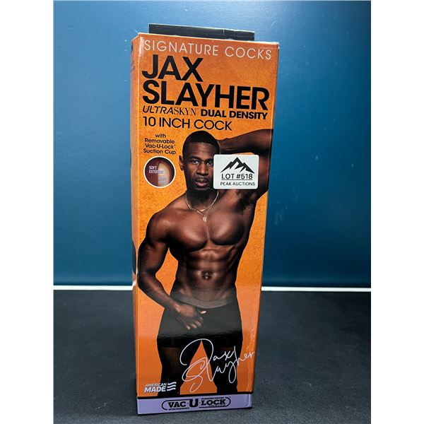 Lot of 1 Doc Johnson Jax Slayher 10-Inch Ultraskyn Realistic Sex Toy/Dildo