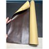 Image 5 : Lot of 3 Rolls of Leather Repair Tape - Self-Adhesive - 17.5 x 85 inch! Dark Brown