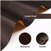 Image 4 : Lot of 3 Rolls of Leather Repair Tape - Self-Adhesive - 17.5 x 85 inch! Dark Brown