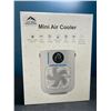 Image 1 : Lot of 1 Mini Air Cooler - Type-C - LED Display, 1000mL tank w/ Misting