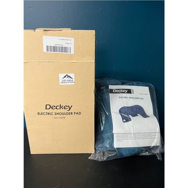 Lot of 1 Deckey Electric Shoulder/Back Heating Pad