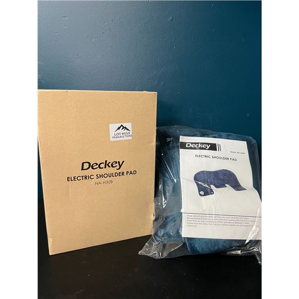 Lot of 1 Deckey Electric Shoulder/Back Heating Pad