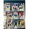 Image 1 : Lot of 1 Binder of Assorted Hockey Cards - 162 Total
