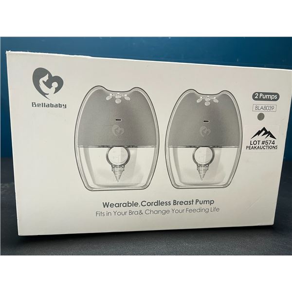 Lot of 1 Bellababy Wearable Cordless Breast Pump - 2 Pumps/Double Pump