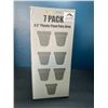 Image 1 : Lot of 6.5" Plastic Plant Pots - Grey - 7pack