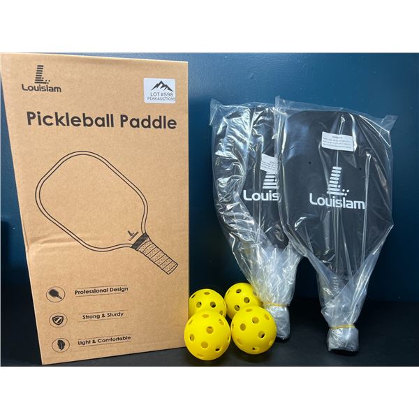 Lot of 1 Louislam Pickleball Paddle Set