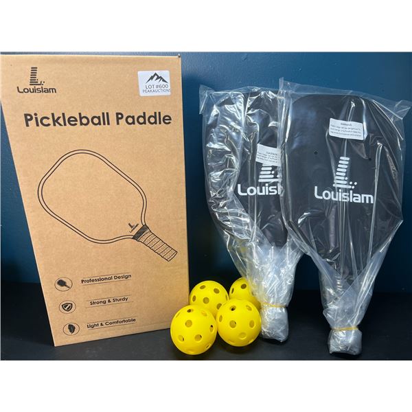 Lot of 1 Louislam Pickleball Paddle Set