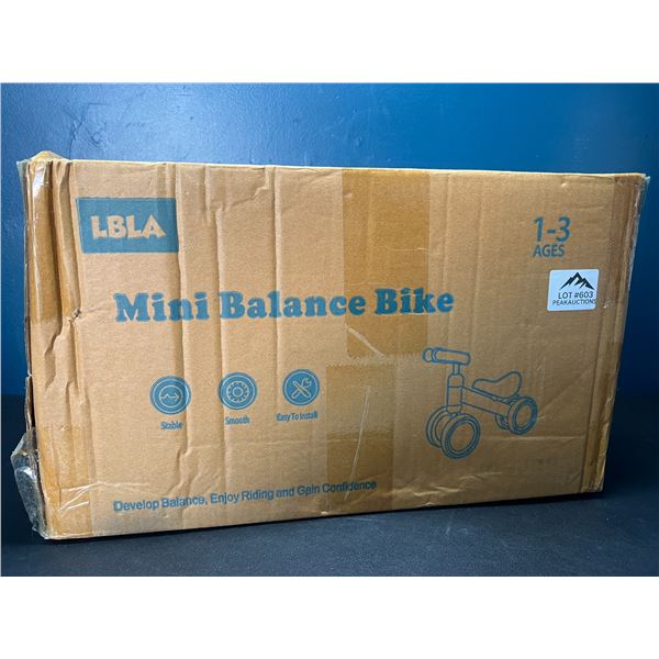 Lot of 1 Mini Balance Bike for Kids - Red/Black