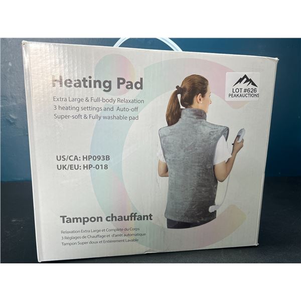 Lot of 1 Body Heating Pad - Wearable Heating Pad for Neck, Back, & Shoulders
