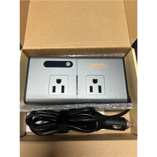 Lot of 1 200W Power Inverter - DC12V to AC