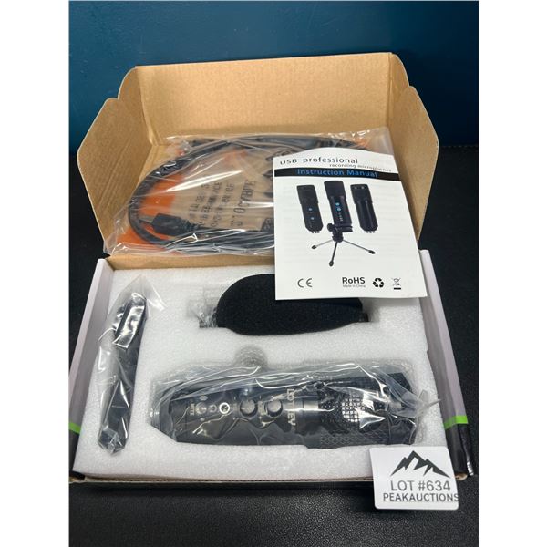 Lot of 1 USB Condenser/Recording Microphone