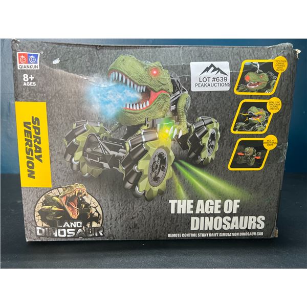 Lot of 1 Dinosaur Remote Control Stunt RC Car w/ Spray Function