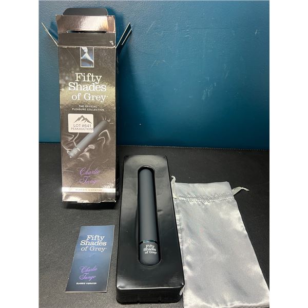 Lot of 1 Fifty Shades of Grey "Charlie Tango" - The Official Pleasure Collection Classic Vibrator