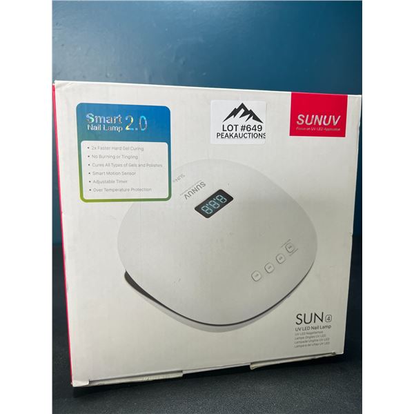 Lot of 1 SunUV Professional 2-in-1 LED/UV Nail Lamp for Gel Nails