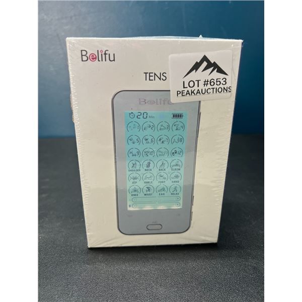 Lot of 1 Belifu Dual Channel TENS Pain Relief Muscle Stimulating Device - Brand New Sealed!!