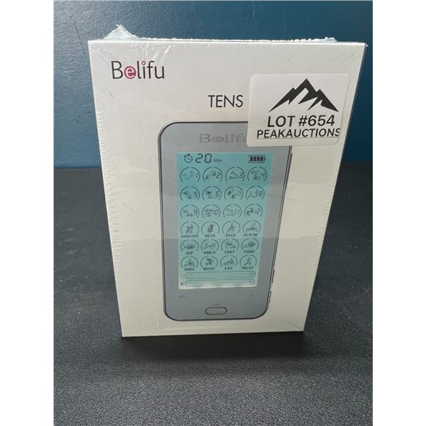 Lot of 1 Belifu Dual Channel TENS Pain Relief Muscle Stimulating Device - Brand New Sealed!!