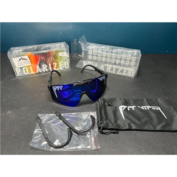 Lot of 2 Pit Viper Polarized Sunglasses