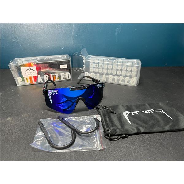 Lot of 2 Pit Viper Polarized Sunglasses