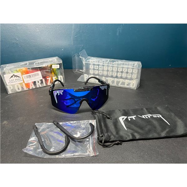 Lot of 2 Pit Viper Polarized Sunglasses