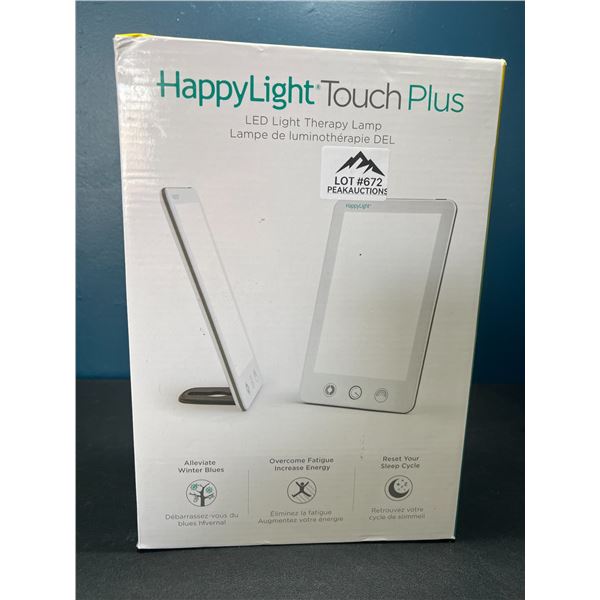 Lot of 1 HappyLight Touch Plus - LED Light Therapy Lamp