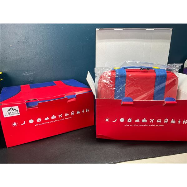 Lot of 2 Mario Style Nintendo Switch Storage Cases