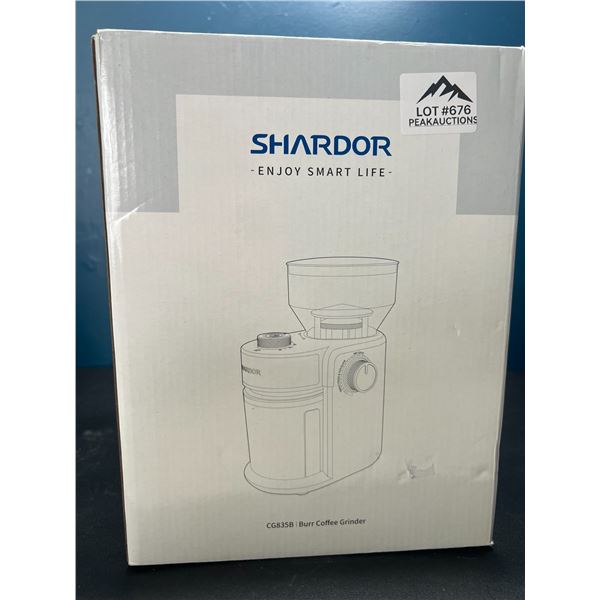 Lot of 1 Shardor Burr Coffee Grinder