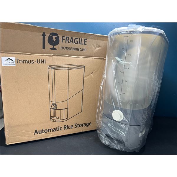 Lot of 1 Automatic Rice Storage Container - Large Size (Holds 12kg)