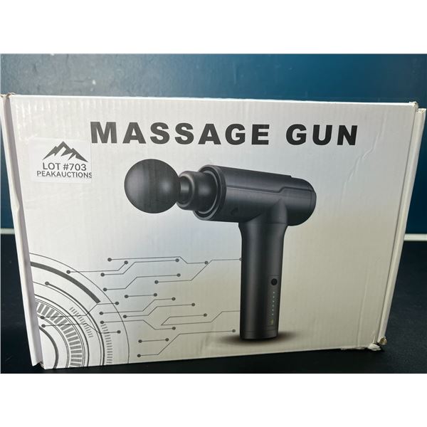 Lot of 1 Handheld Deep Tissue Massage Gun