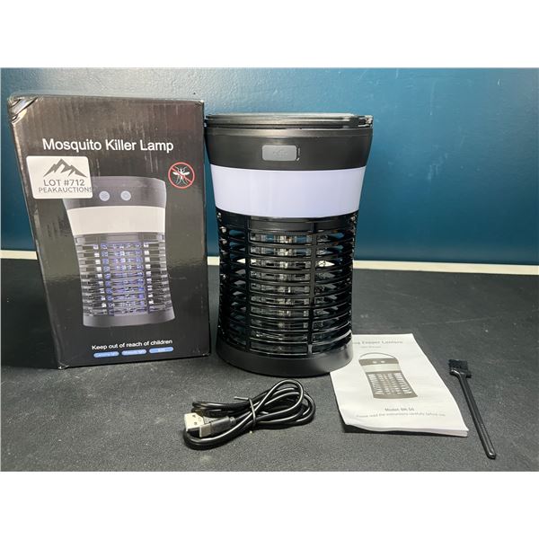 Lot of 1 USB Rechargeable/Cordless Mosquito Killing Lamp