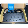 Image 1 : Lot of 1 Trond Prime V Power Bar/Surge Protector w/ Multiple Outlets & USB Ports