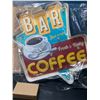 Image 1 : Lot of 1 LED Coffee Bar Light-Up Wall Sign/Decor Light Up Sign