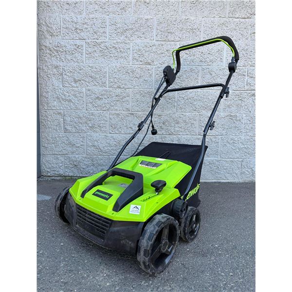 Lot of 1 Greenworks Electric Dethatcher