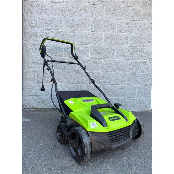 Lot of 1 Greenworks Electric Dethatcher