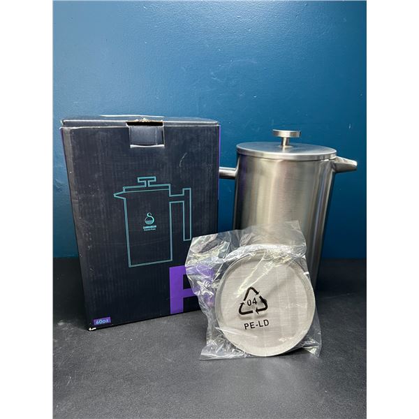 Lot of 1 Double Wall French Press Coffee Maker