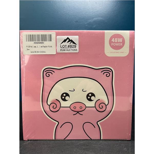 Lot of 1 UV/LED Nail Lamp - Pink