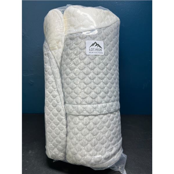 Lot of 1 Ergonomic Memory Foam/Gel Bed Pillow