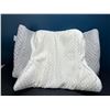 Image 3 : Lot of 1 Ergonomic Memory Foam/Gel Bed Pillow