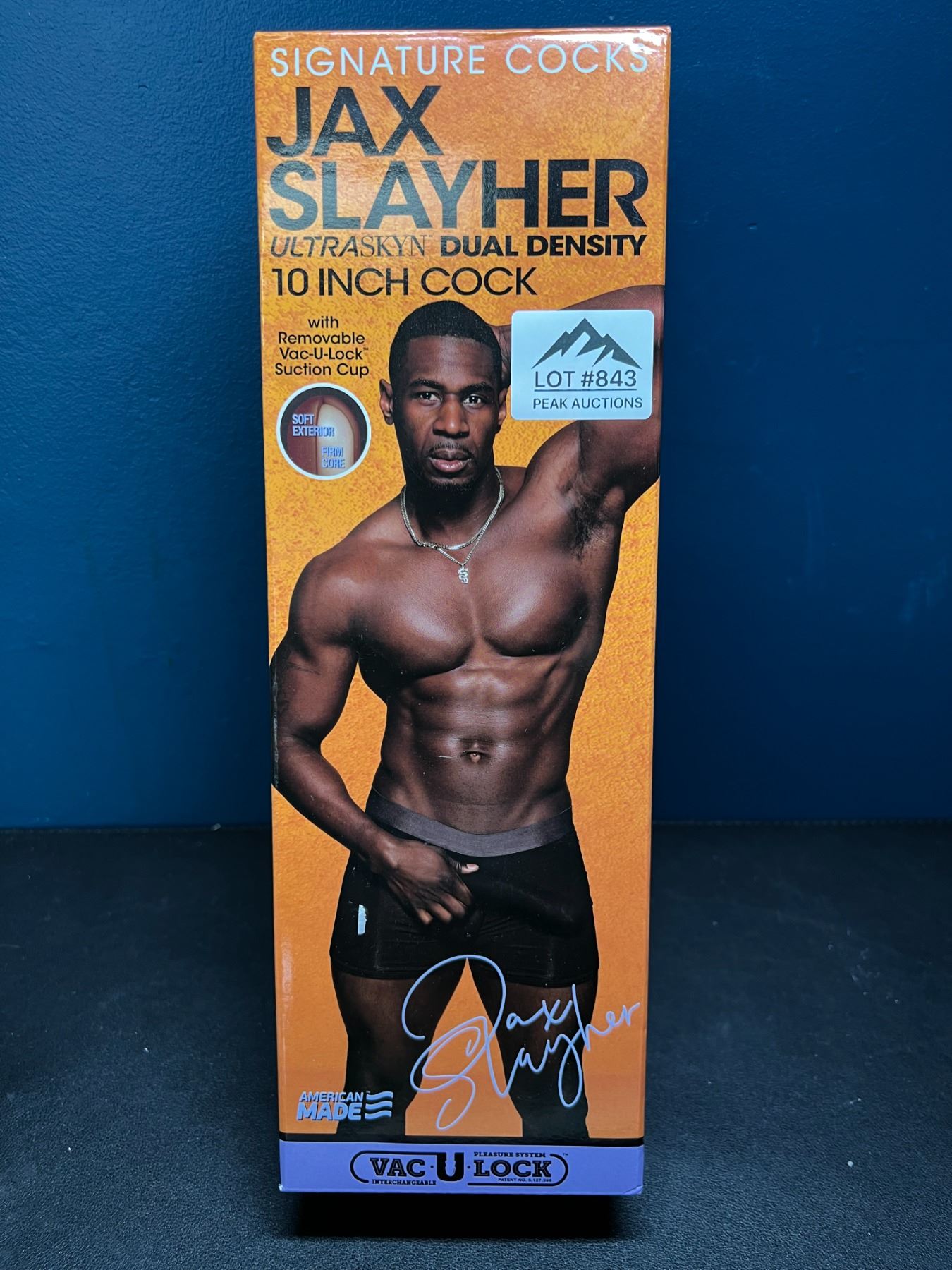 Lot of 1 Doc Johnson Jax Slayher 10-Inch Ultraskyn Realistic Sex Toy/Dildo Lot of 1 Doc Johnson Jax Slayher 10-Inch Ultraskyn Realistic Sex Toy/Dildo