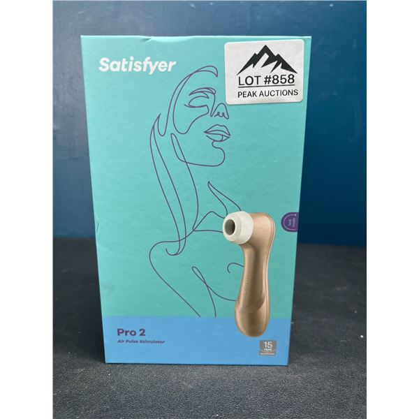 Lot of 1 Satisfyer Pro 2 Air Pulse Stimulator Sex Toy
