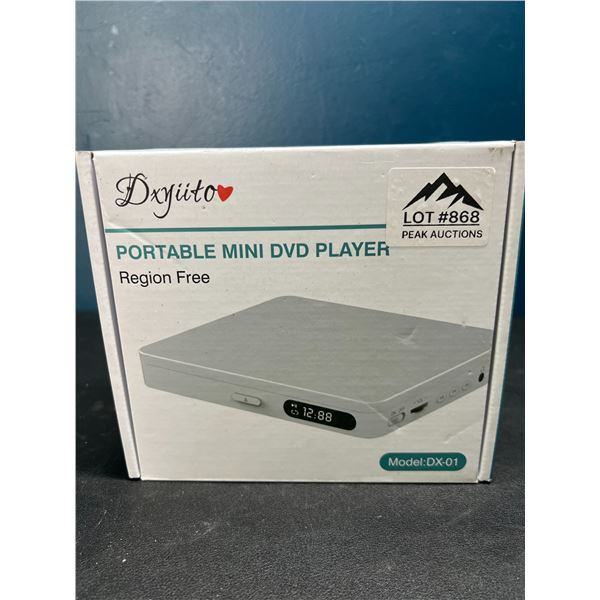 Lot of 1 Portable Mini DVD Player