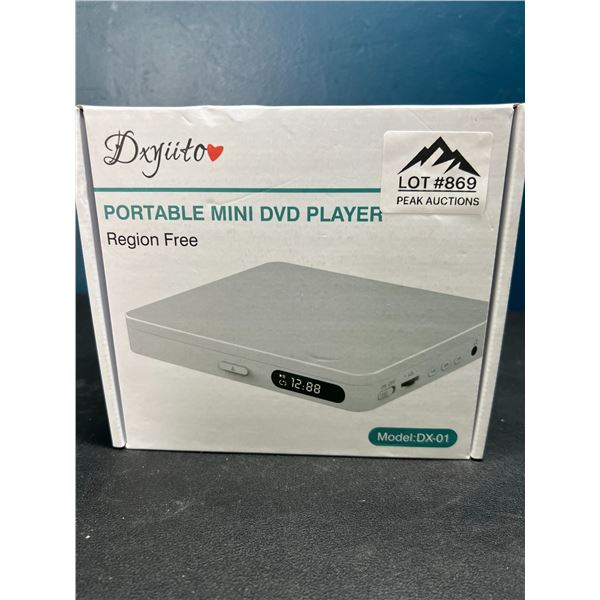 Lot of 1 Portable Mini DVD Player