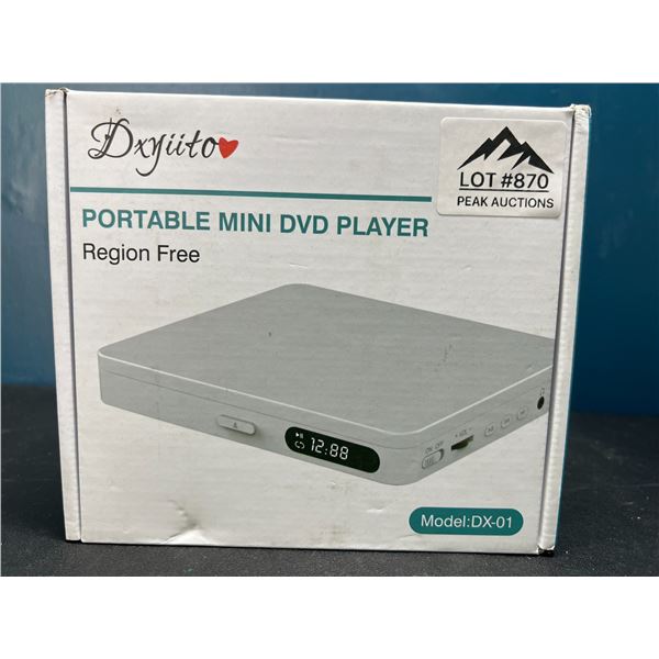 Lot of 1 Portable Mini DVD Player